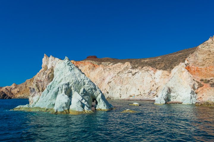 Off The Coast of Santorini, Greece Image of Waters off The Coast of Santorini, Greece