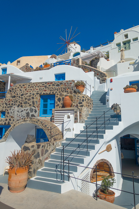 Traditional House in Santorini, Greece Image of a Traditional House in Santorini, Greece