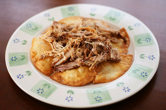 Spicy Pulled Pork Nachos