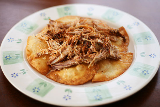Spicy Pulled Pork Nachos