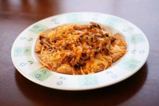 Spicy Pulled Pork Nachos